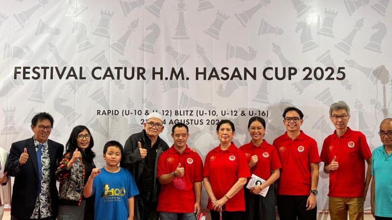 Festival Catur H.M Hasan 2025: 200 Pecatur Muda Bersaing, Perebutan Hadiah Rp100 Juta dan Mimpi Juara Dunia