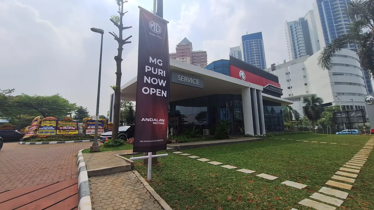 MG Andalan Resmikan Diler Ke-4 di Jakarta Barat (Arief A/Liputan6.com)