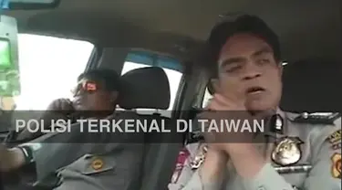 Aksi polisi Jambi di you tube menghebohkan Taiwan lantaran menyanyikan lagu Mandarin milik Andy Lau