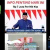 Cek Fakta: Tidak Benar Video Prabowo Cairkan Bansos Rp 7 Juta per KTP