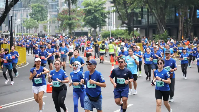Keseruan wondr Jakarta Running Festival 2024