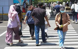 BMKG, melalui akun Instagramnya, mengungkap cuaca di Jabodetabek dalam beberapa hari ke depan didominasi kondisi cerah berawan. (Liputan6.com/Herman Zakharia)