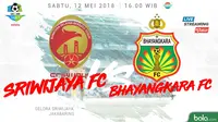 Liga 1 2018 Sriwijaya FC Vs Bhayangkara FC (Bola.com/Adreanus Titus)