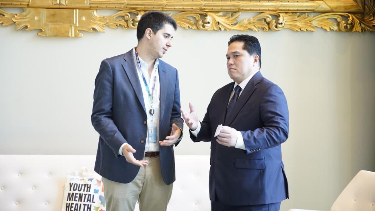 Kunjungi Markas PBB, Menpora Erick Thohir Soroti 2 Isu Utama Pemuda