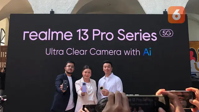 Peluncuran Realme 13 Series, Jakarta, Kamis (19/9/2024)