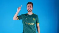 Persikabo 1973 meresmikan pemain asing terakhir melengkapi kuota 5+1, Rafael Conrado Prudente asal Brasil. (Bola.com/Nandang Permana)