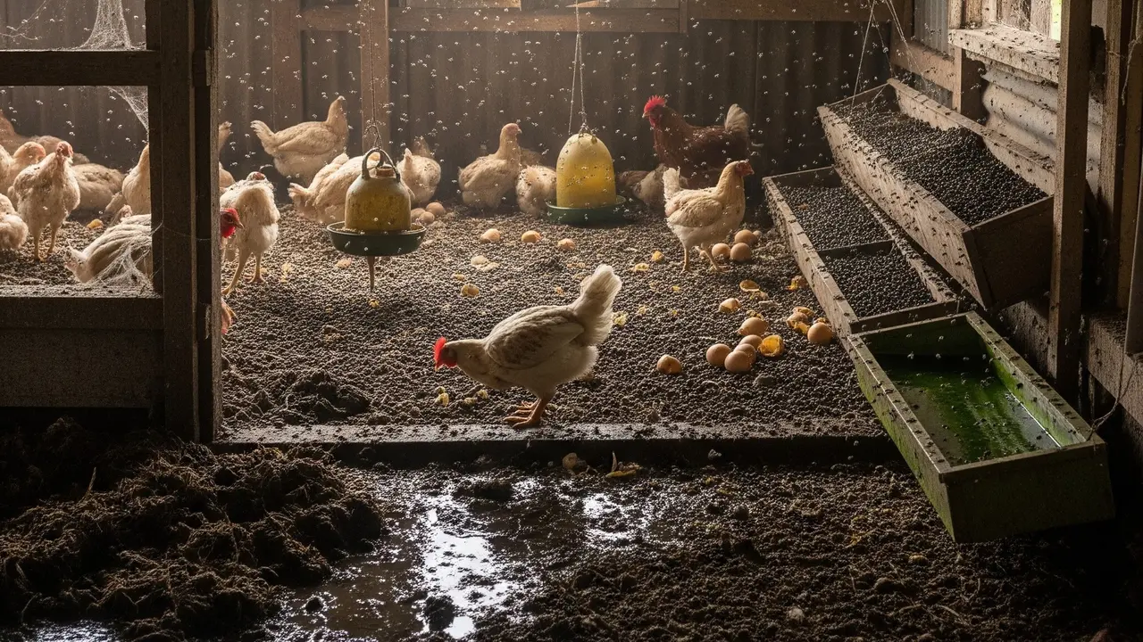 Kesalahan Desain Kandang Ayam yang Bikin Bau