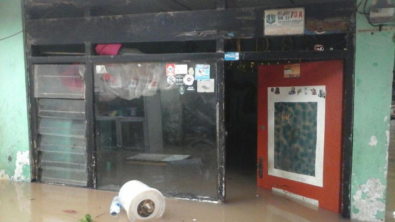 Banjir Jakarta di Rawajati