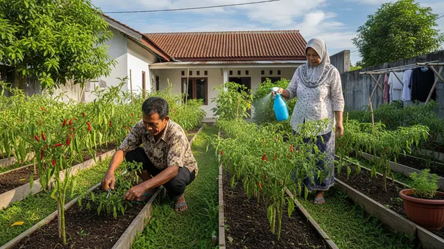 Ide Kebun Cabai Pakai Kompos Dapur yang Cocok untuk Pemula