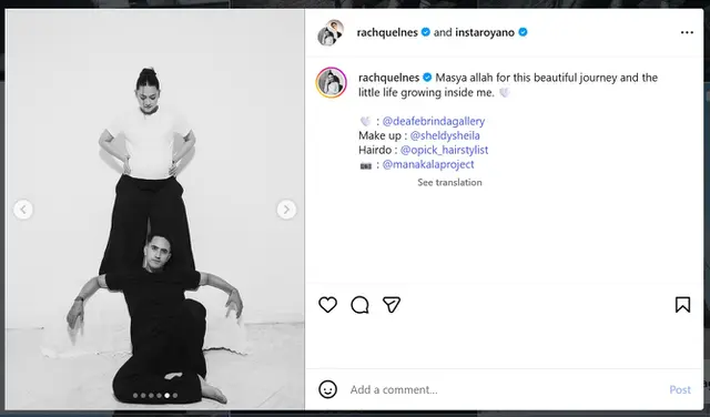 Konsep Maternity Shoot Hitam Putih