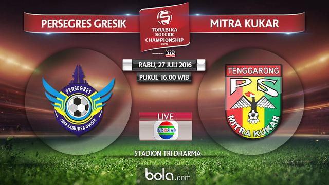 Persegres Gresik Vs Mitra Kukar (Bola.com/Adreanus Titus)
