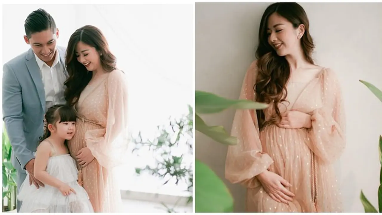 7 Potret Franda Pamer Baby Bump di Kehamilan Kedua, Penuh Bahagia