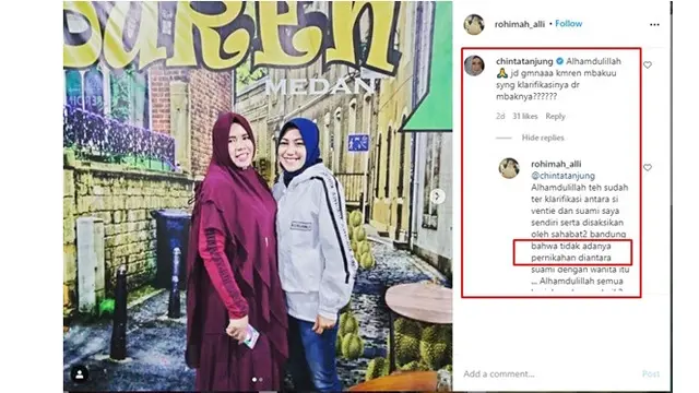 4 Fakta Pertemuan Istri Pertama Kiwil dengan Venti Figianti, Sebut Tidak Ada Pernikahan