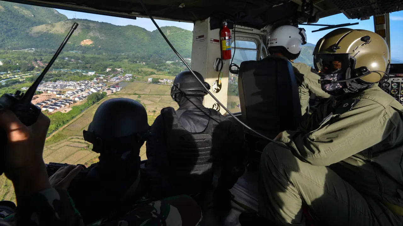 Pasukan Khusus TNI latihan penanggulangan terorisme