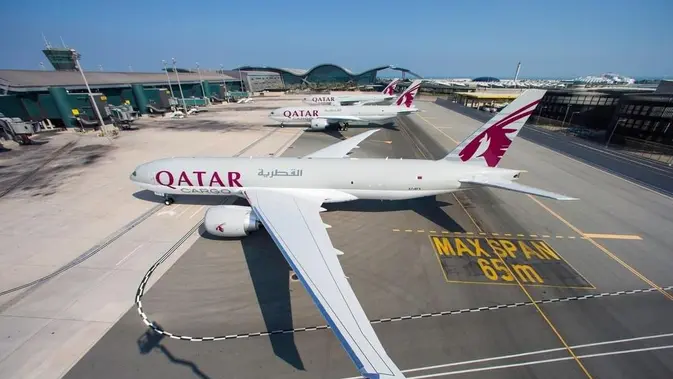 Wilayah Udara Kembali Dibuka, Qatar Airways Kembali Terbang
