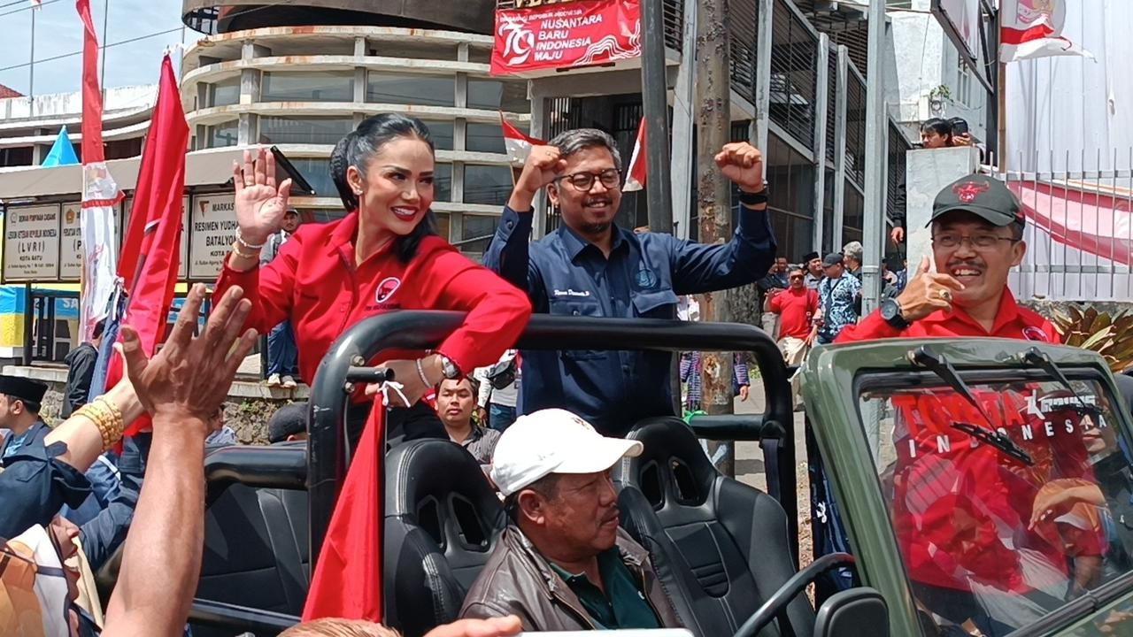 Hasil Quick Count Pilkada Batu di Urutan Buncit, Krisdayanti Legawa dan Akui Kekalahan