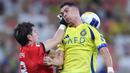 Dari Liga Champions Asia Elite 2024-2025, CR7 gagal membawa Al-Nassr ke partai final usai dibekuk wakil Jepang di semifinal. (Photo AFP)