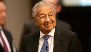 Mantan perdana menteri Malaysia Mahathir Mohamad. (AFP/File)