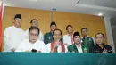 PKB secara resmi menyatakan berkoalisi dengan PDIP di Makassar, Sabtu (10/5/14). (Liputan6.com/Herman Zakharia)