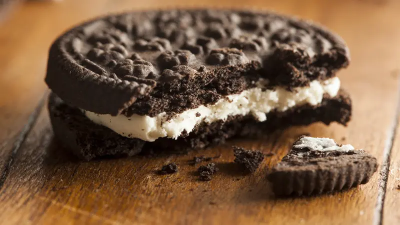 Biskuit Oreo untuk buka puasa Ramadan