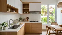 10 Model Kitchen Set yang Cocok untuk Rumah Tipe 36 agar Dapur 2x2 Meter Tetap Nyaman dan Fungsional