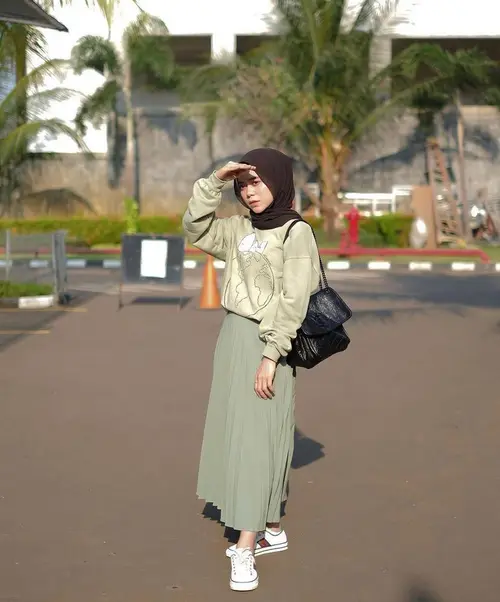 Ootd sale hijab casual