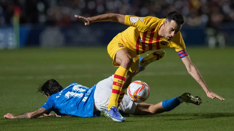 Foto: Hadapi Klub Proletar di Copa Del Rey, Barcelona dan Real Madrid Melaju ke Babak Selanjutnya