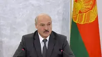 Presiden Belarusia Aleksandr Lukashenko. (AP/Arsip)