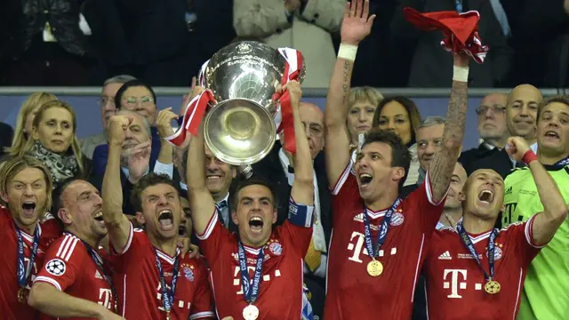 Bayern Muenchen Juara Liga Champions Tahun 2012-2013