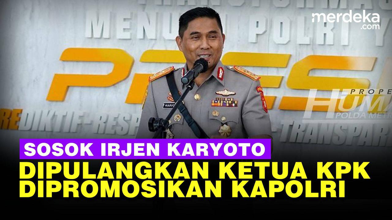 VIDEO: Irjen Karyoto, Mantan Deputi Penindakan Dipulangkan Ketua KPK Firli ke Polri