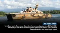 Tank Boat buatan konsorsium PT Pindad (Persero) mulai uji coba (dok: Pindad)