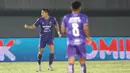<p>Selebrasi pemain Persita Tangerang, Ramiro Fergonzi (kanan) setelah mencetak gol pertama timnya ke gawang PSS Sleman pada laga pekan ke-9 BRI Liga 1 2023/2024 di Stadion Indomilk Arena, Tangerang, Jumat (18/8/2023). (Bola.com/Abdul Aziz)</p>