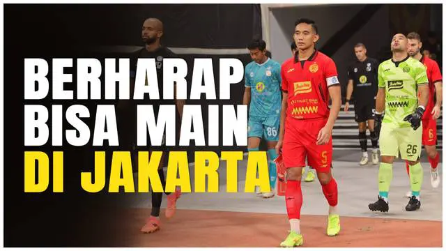VIDEO: Mohamad Prapanca Berharap Persija Jakarta Bisa Main di Jakarta Dalam Waktu Dekat