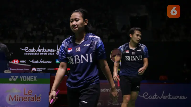 East Ventures Indonesia Open 2022: Rinov Rivaldy/Pitha Haningtyas Mentari