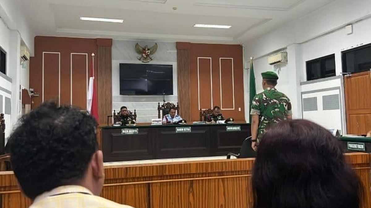 Sertu Riza Pahlivi Cuma Dihukum 10 Bulan Penjara, LBH Medan Singgung 'Impunitas'