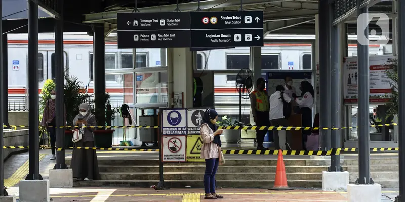 FOTO: Penataan Kawasan Stasiun Tebet