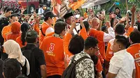 Pramono Anung-Rano Karno Tiba di Lokasi Debat Pilkada Jakarta, Disambut Meriah Pendukung