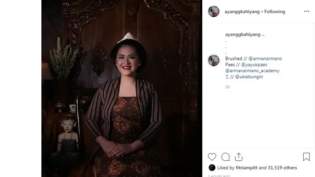 Kahiyang Ayu (Foto: Instagram)
