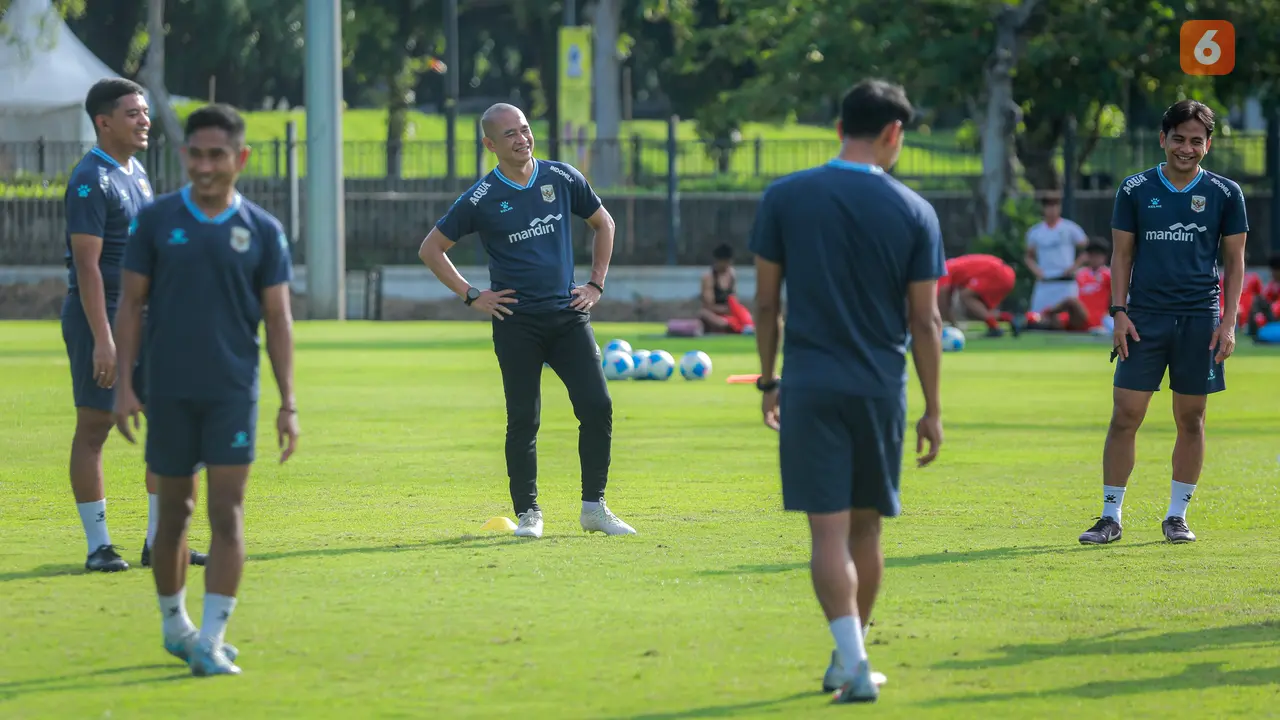 Foto: Timnas Indonesia U-17 Gelar Latihan Persiapan untuk Piala Asia 2026 setelah Pulang Cepat dari AFF