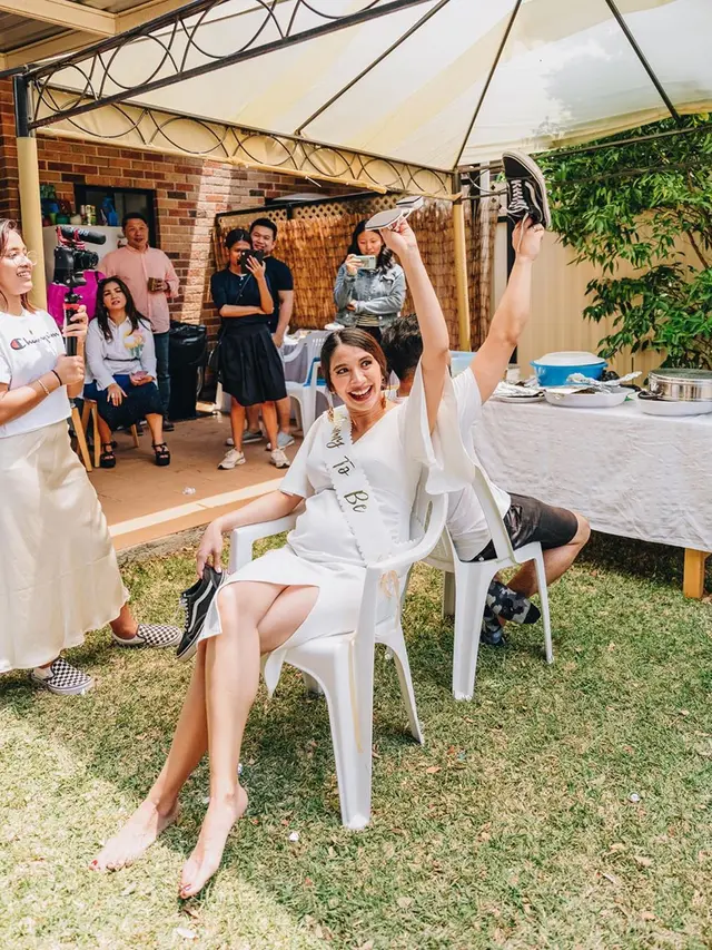 7 Momen Bahagia Acha Sinaga Gelar Baby Shower di Sydney