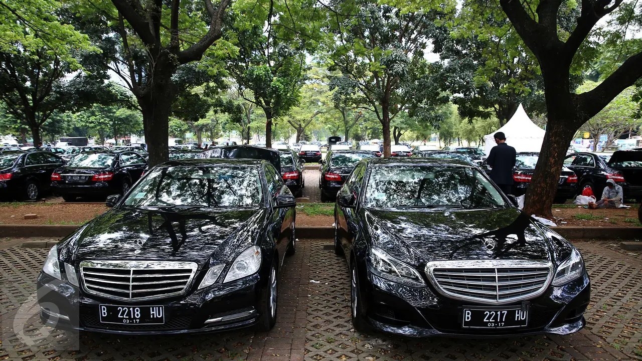 Mobil Mewah Siap Sambut Raja Salman