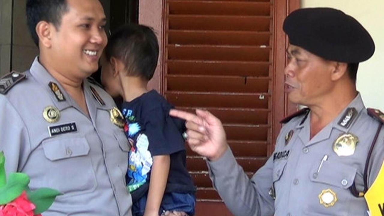 Ini polisi di Magelang yang bernama unik Andy Go To School