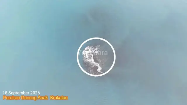 Heboh Kemunculan 'Cucu' Krakatau, Cikal Bakal Gunung Api Baru?
