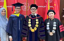 Elegan dan Sederhana, Alyssa Soebandono Kenakan Tunik Batik Saat Dampingi Dude Harlino Wisuda