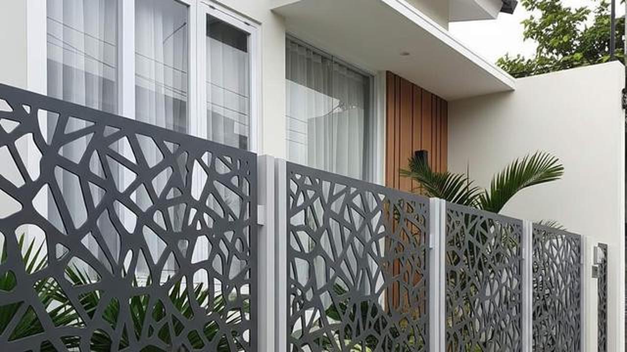 10 Desain Pagar Rumah yang Cocok untuk Area Sempit: Minimalis, Fungsional, dan Aman.