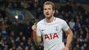 Top skor sementara Premier League, Harry Kane siap melakoni laga Derbi London Utara yang akan berlangsung Sabtu (10/2/2018) (AFP/ Lindsey Parnaby)