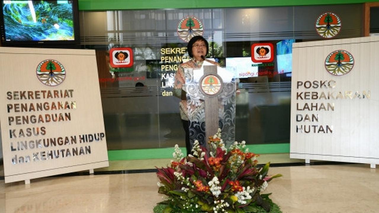 Menteri LHK umumkan perusahaan pembakar lahan dan hutan