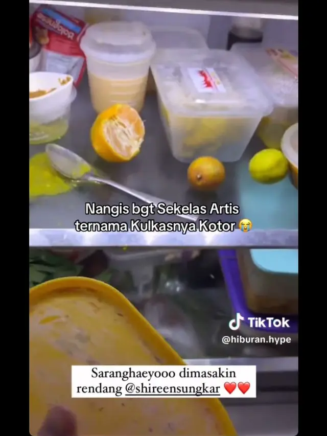 Asal Meletakan Bahan Makanan