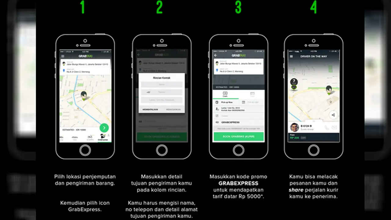 GrabExpress, Layanan Kurir ala GrabBike