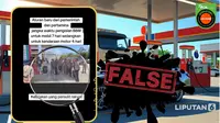 Cek Fakta: Tidak Benar Pertamina Terapkan Aturan Pengisian BBM 7 dan 4 Hari untuk Mobil-Motor